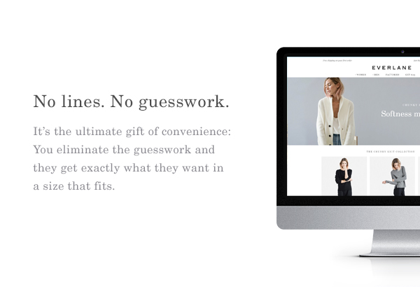 Everlane The Everlane Gift Card Is Here Milled
